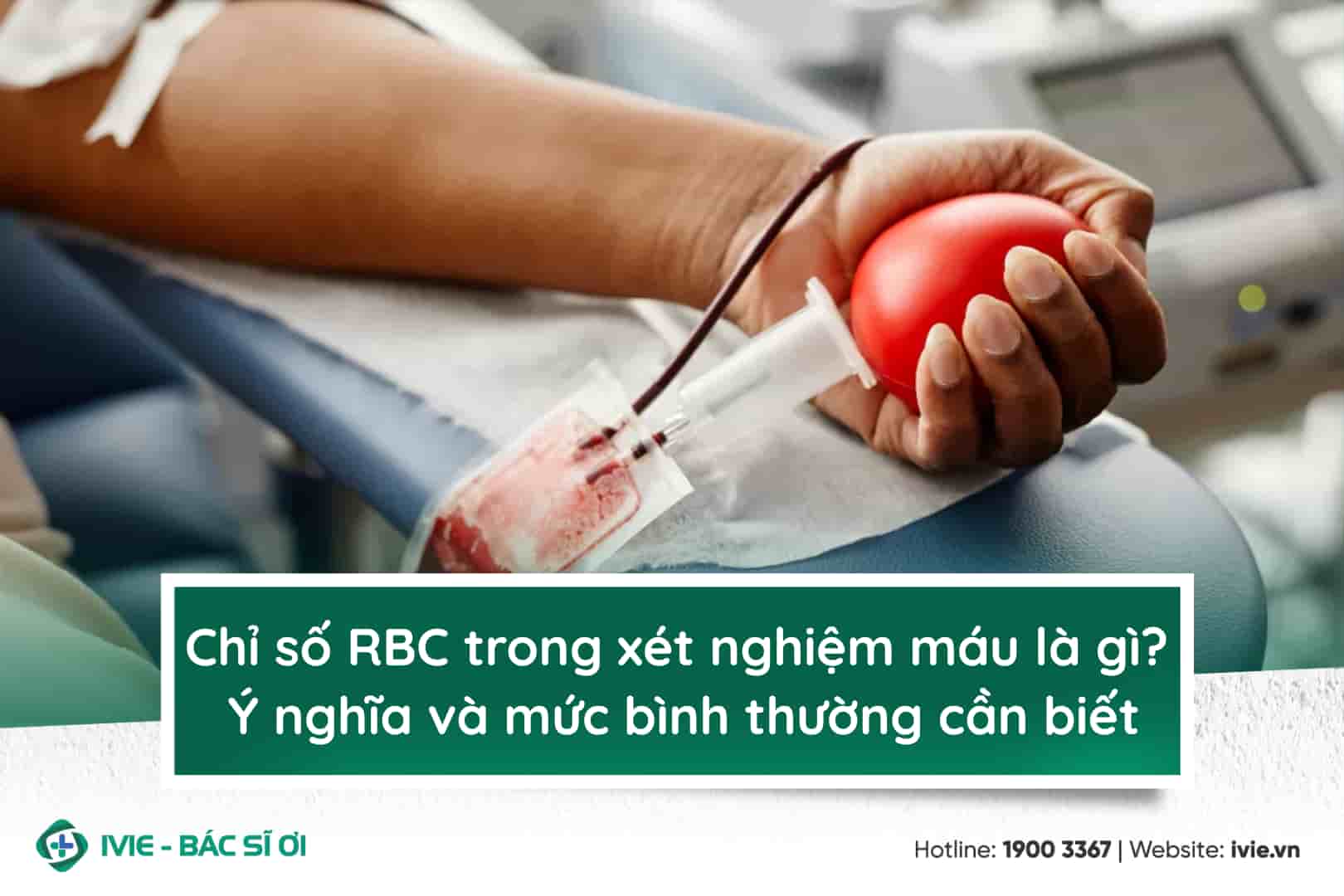 Chỉ số RBC trong xét nghiệm máu là gì? Ý nghĩa và mức bình...