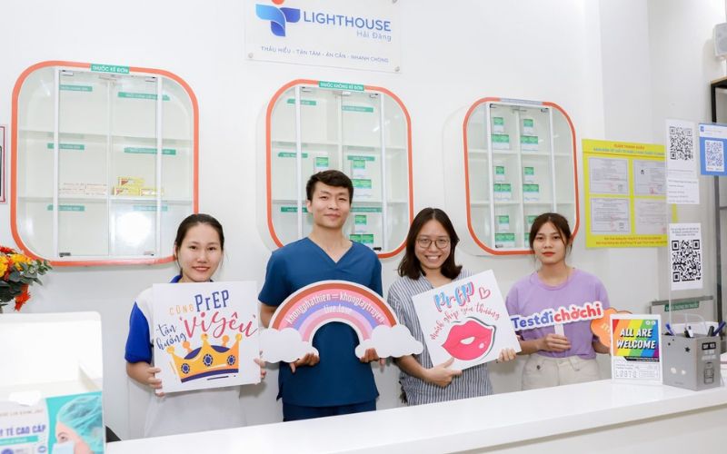 Phòng khám Hải Đăng cung cấp đa dạng dịch vụ chăm sóc sức khỏe về HIV/AIDS và sức khỏe tình dục