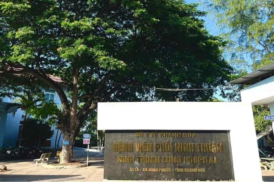 Bệnh viện Phổi Ninh Thuận chuyên khám và điều trị bệnh lao, bệnh phổi (Ảnh: Bệnh viện Phổi Ninh Thuận)
