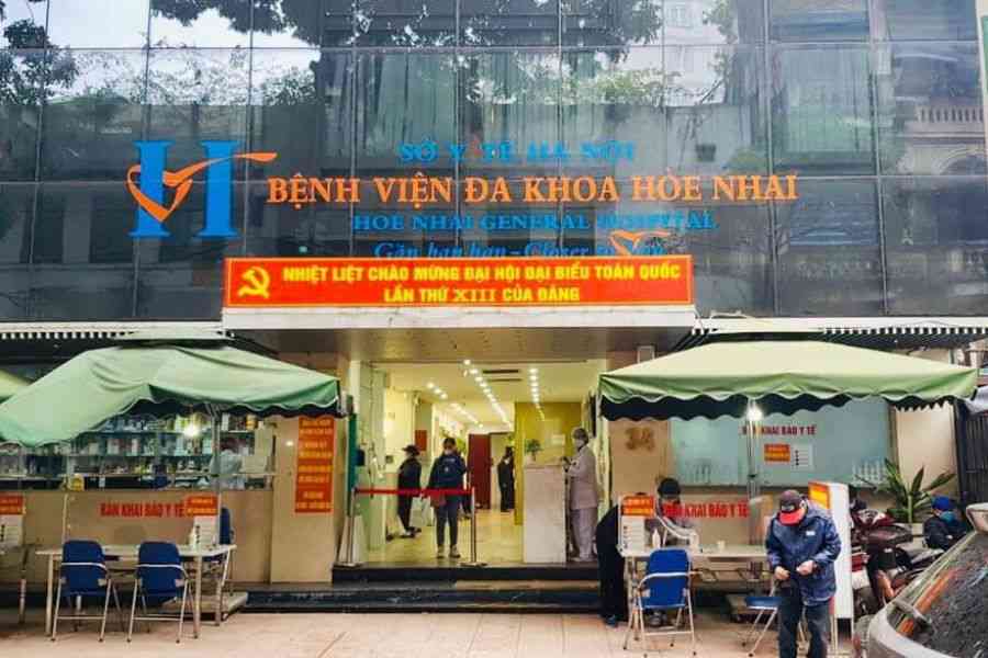 Bệnh viện Đa khoa Hoè Nhai hiện có tiếp nhận khám chữa bệnh đúng tuyến và trái tuyến theo BHYT