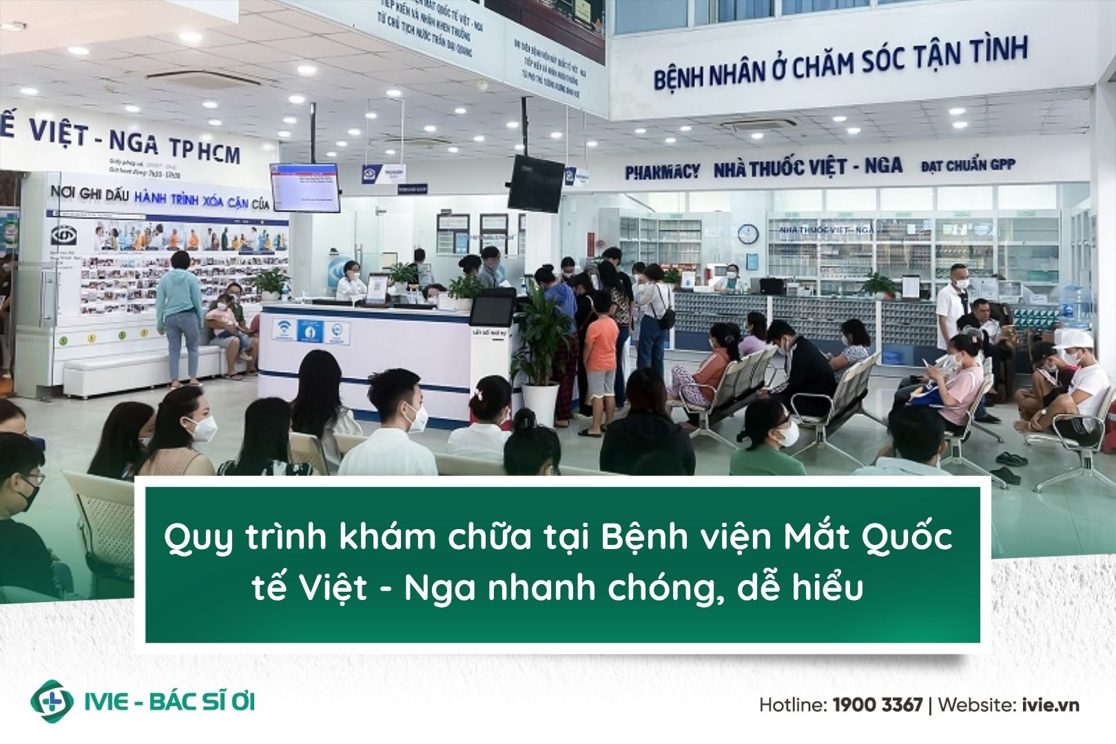 Quy trình khám chữa tại Bệnh viện Mắt Quốc tế Việt - Nga...