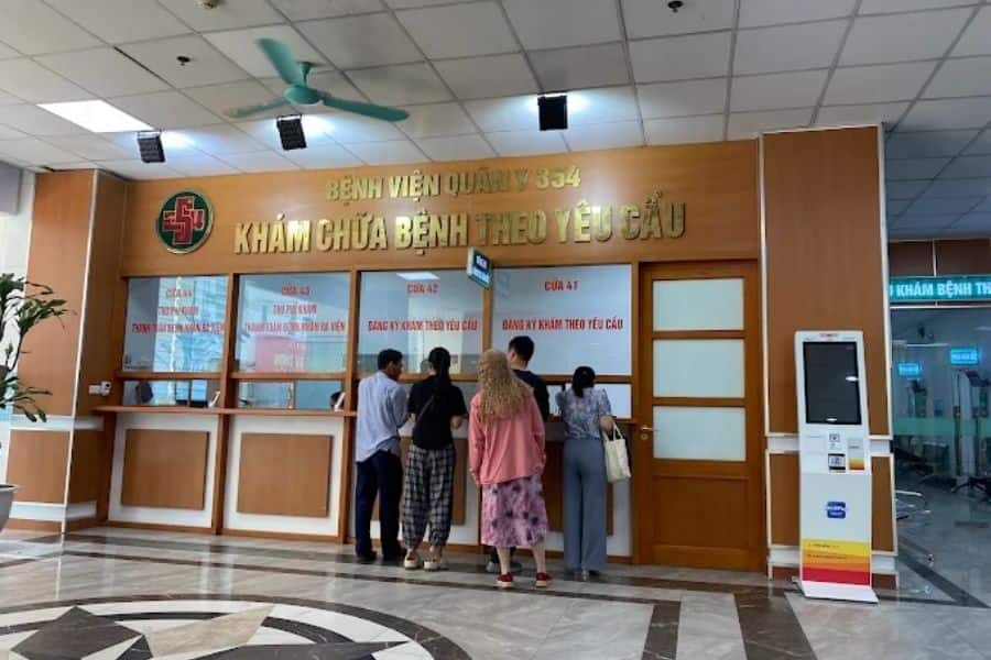 Bệnh viện Quân Y 354 có khám Bảo hiểm y tế