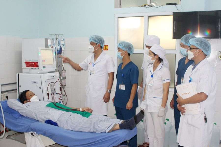 Bệnh viện Quân y 268 - Quân khu 4 chuyên tiếp nhận khám và điều trị cho lực lượng vũ trang và người dân trên địa bàn