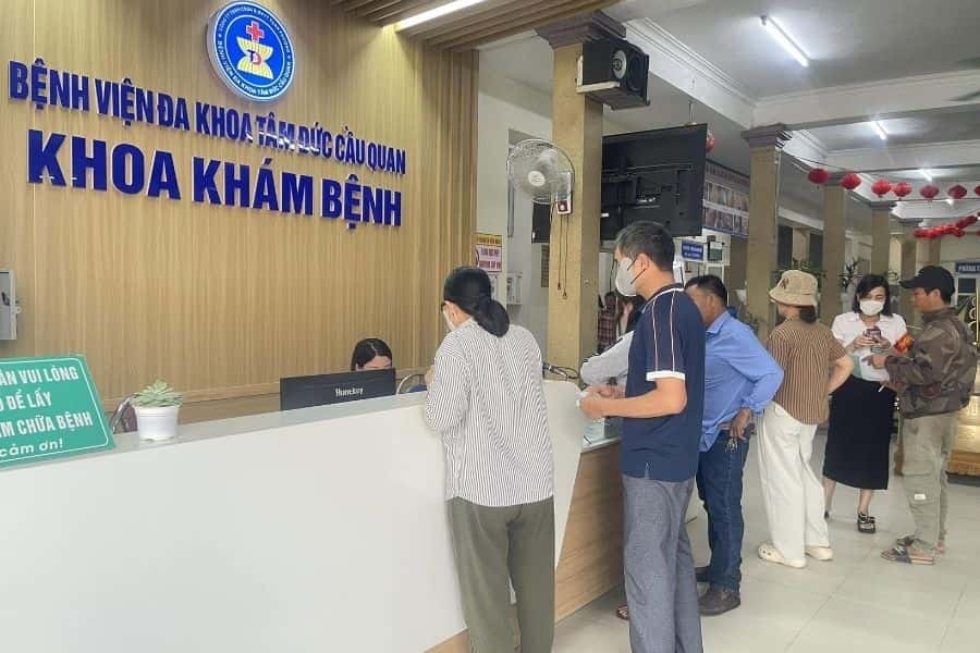 Bệnh viện ĐK Tâm Đức Cầu Quan phục vụ nhu cầu khám chữa bệnh của người dân 