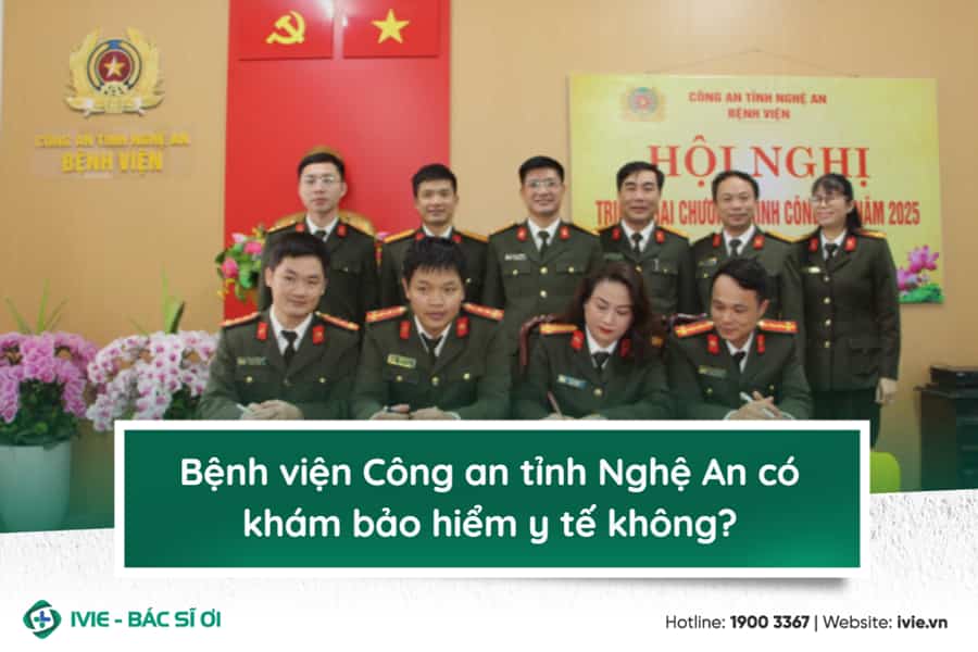 Bệnh viện Công an tỉnh Nghệ An có khám bảo hiểm y tế không?