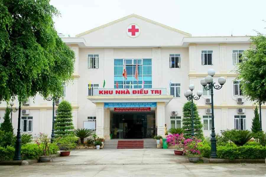 Khu Nhà điều trị thuộc Bệnh viện Đa khoa Như Xuân