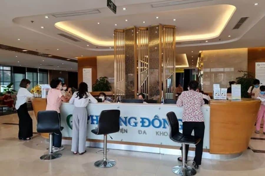 Bệnh viện Đa khoa Phương Đông có khám chữa bệnh trái tuyến
