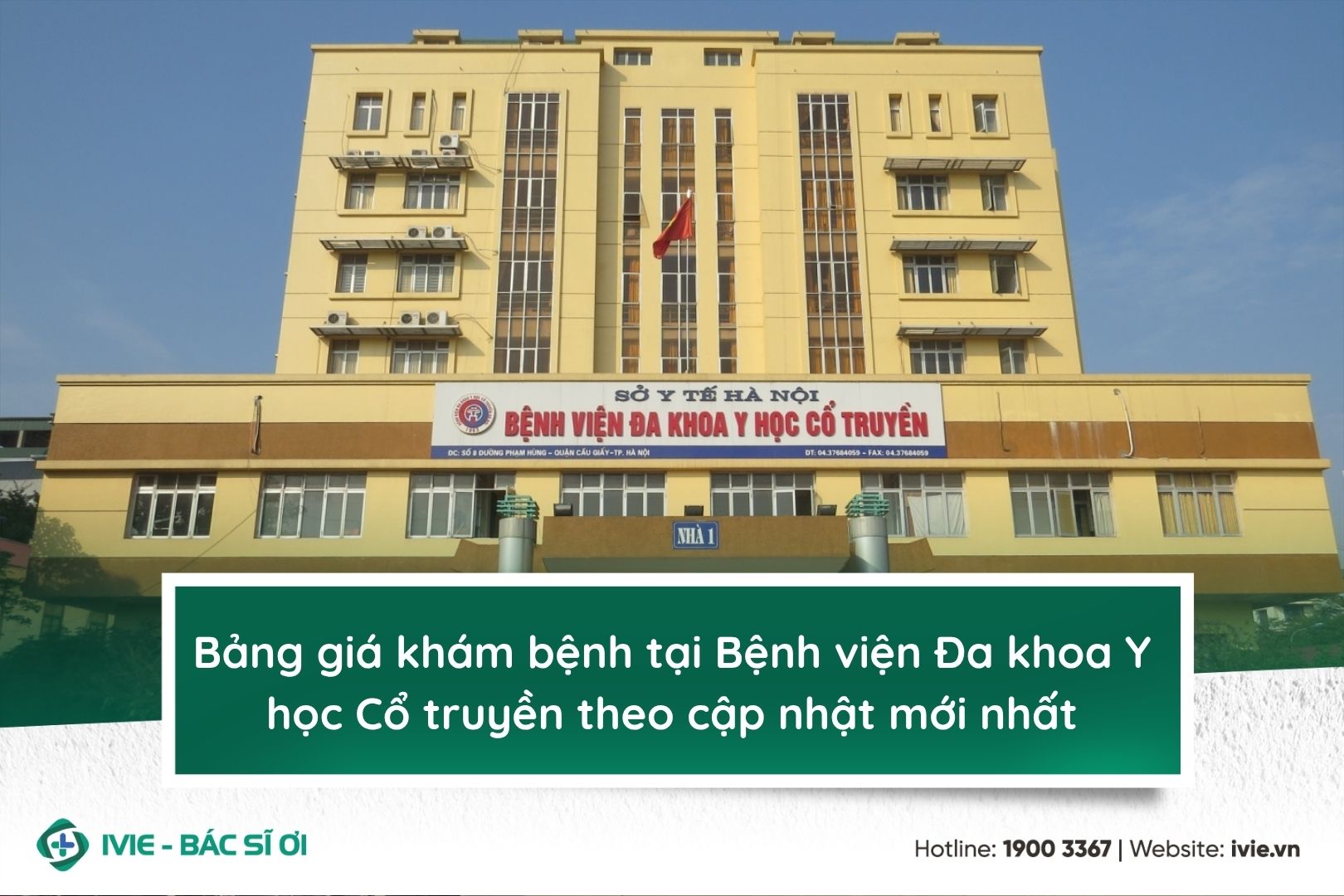 Bảng giá khám bệnh tại Bệnh viện Đa khoa Y học Cổ truyền...