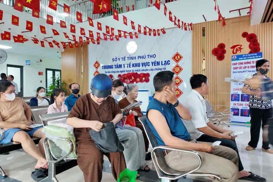 Trung tâm Y tế Yên Lạc đáp ứng nhu cầu khám chữa bệnh của người dân trong khu vực