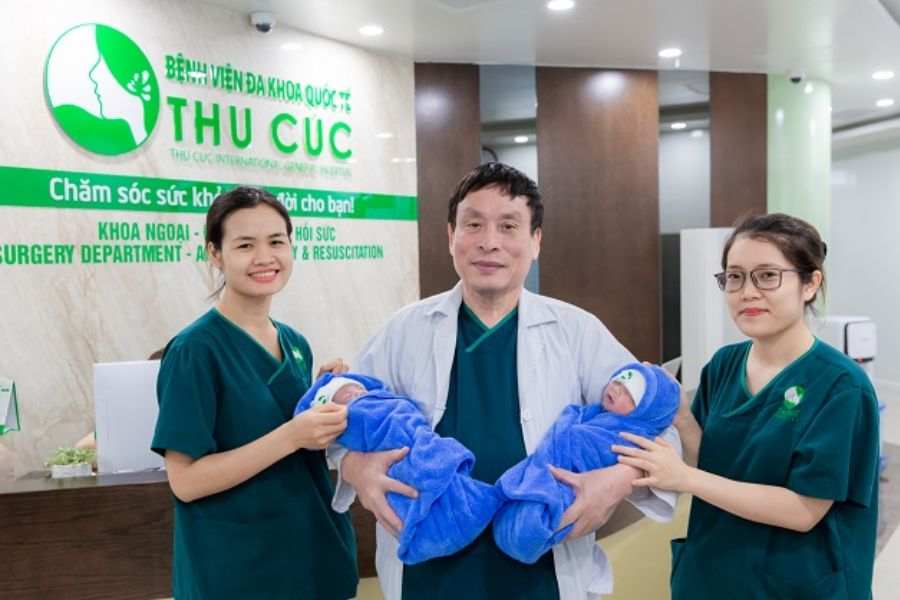 Bệnh viện Đa khoa Quốc tế Thu Cúc được nhiều mẹ bầu lựa chọn sinh thường