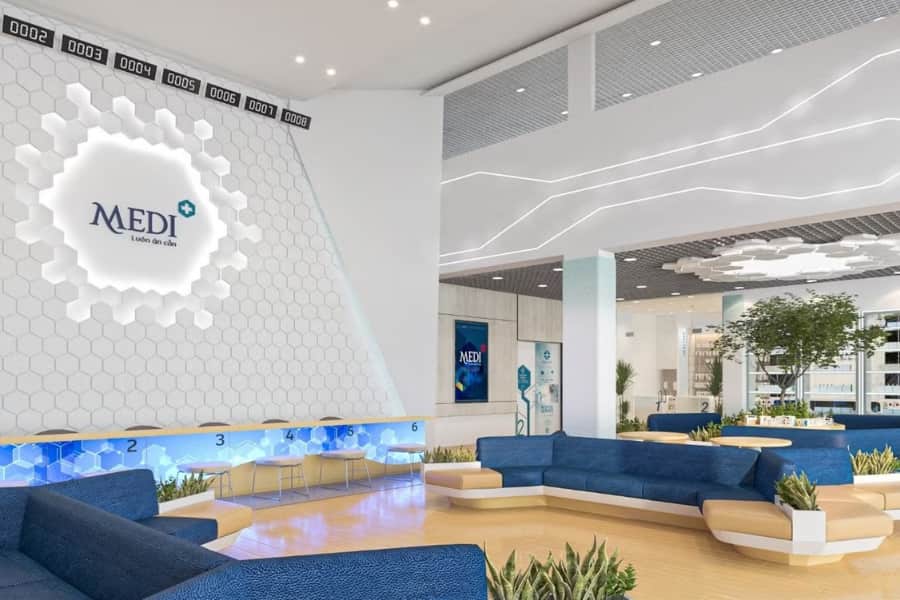 Cơ sở hiện đại tại Mediplus