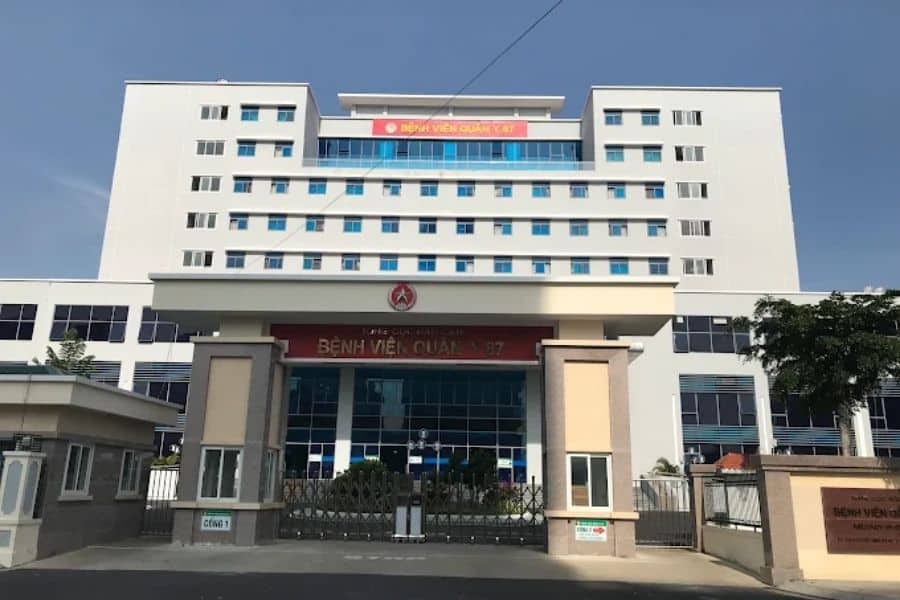 Tổng quan về Bệnh viện Quân y 87 (Ảnh: Google Maps)
