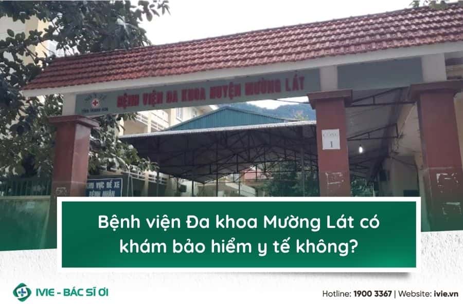 Bệnh viện Đa khoa Mường Lát có khám bảo hiểm y tế không?