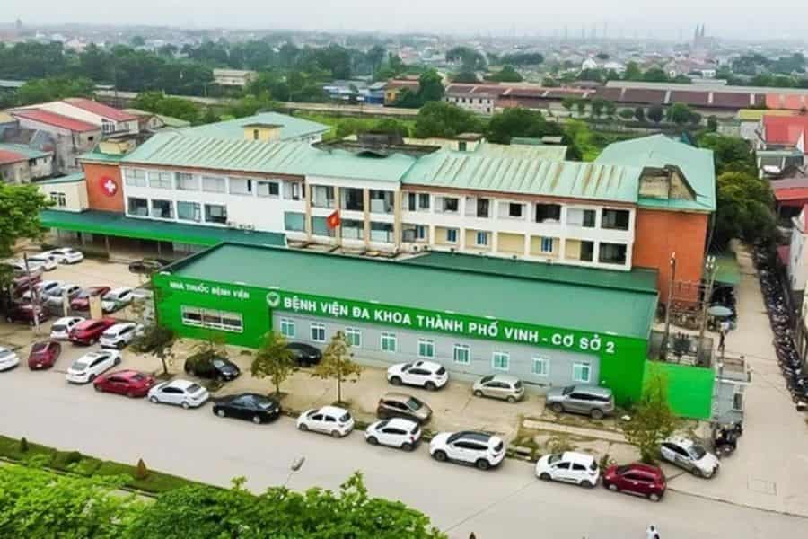 Bệnh viện Đa khoa TP Vinh phục vụ nhu cầu khám chữa bệnh của người dân Nghệ An