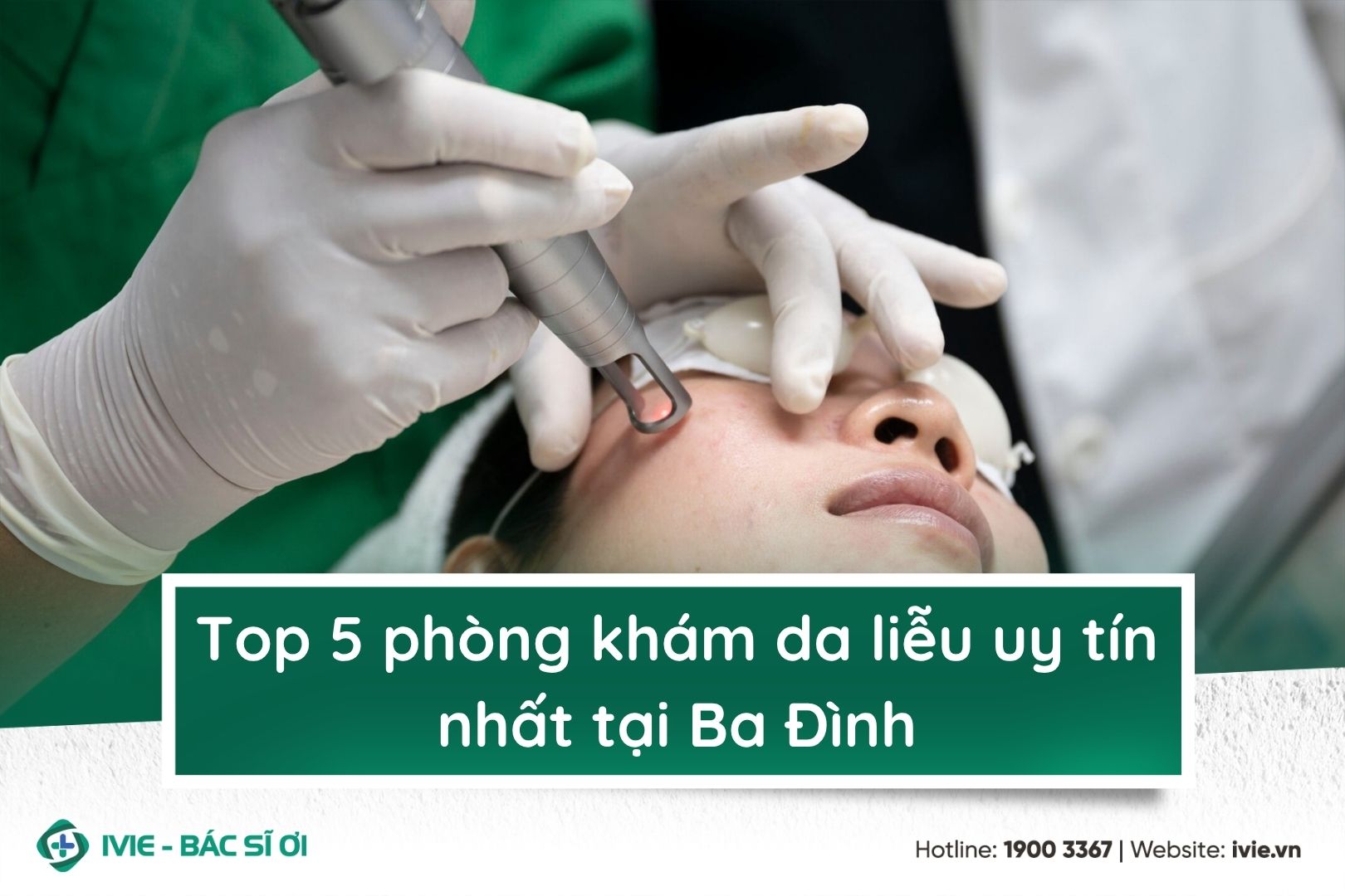 Top 5 phòng khám da liễu uy tín nhất tại Ba Đình