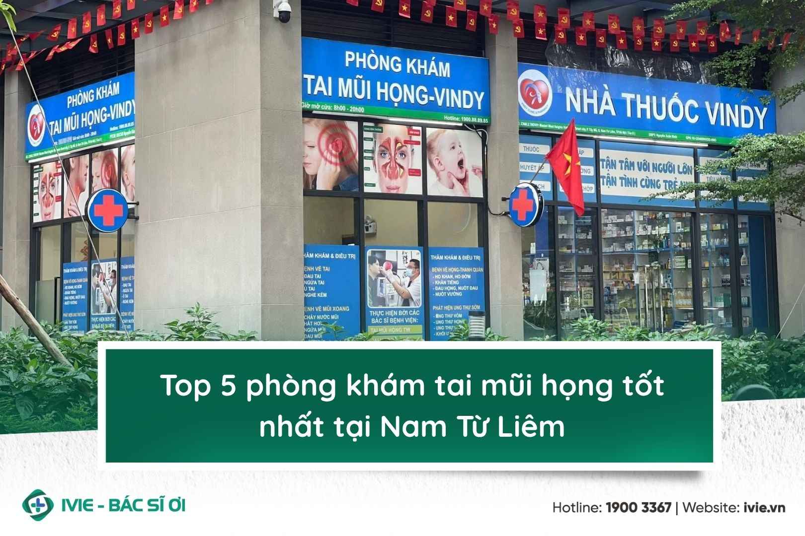 Top 5 phòng khám tai mũi họng tốt nhất tại Nam Từ Liêm