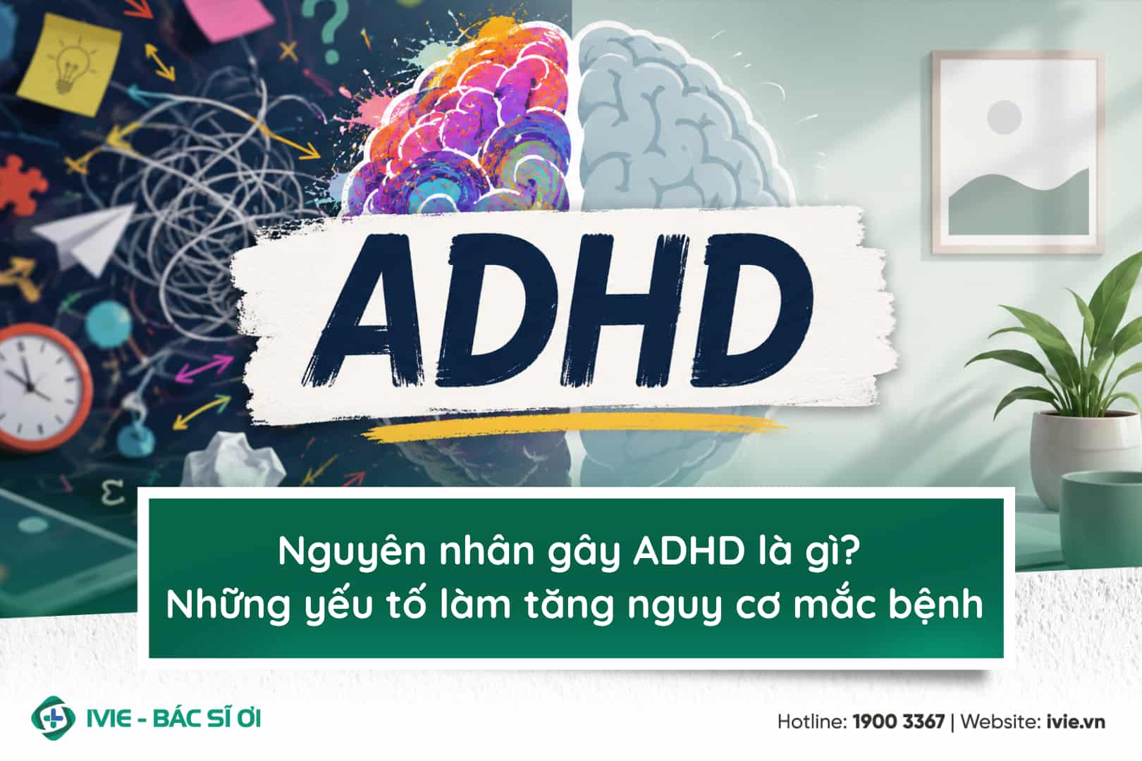 Nguyên nhân gây ADHD là gì? Những yếu tố làm tăng nguy cơ...