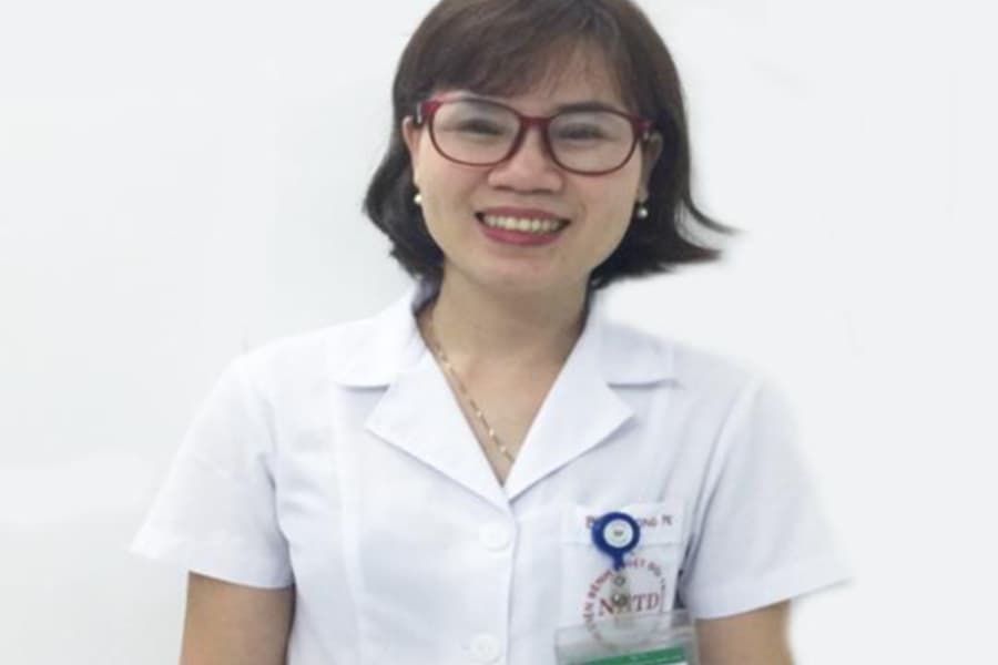 Bác sĩ Vũ Thị Thu Hương chuyên về lĩnh vực gan mật