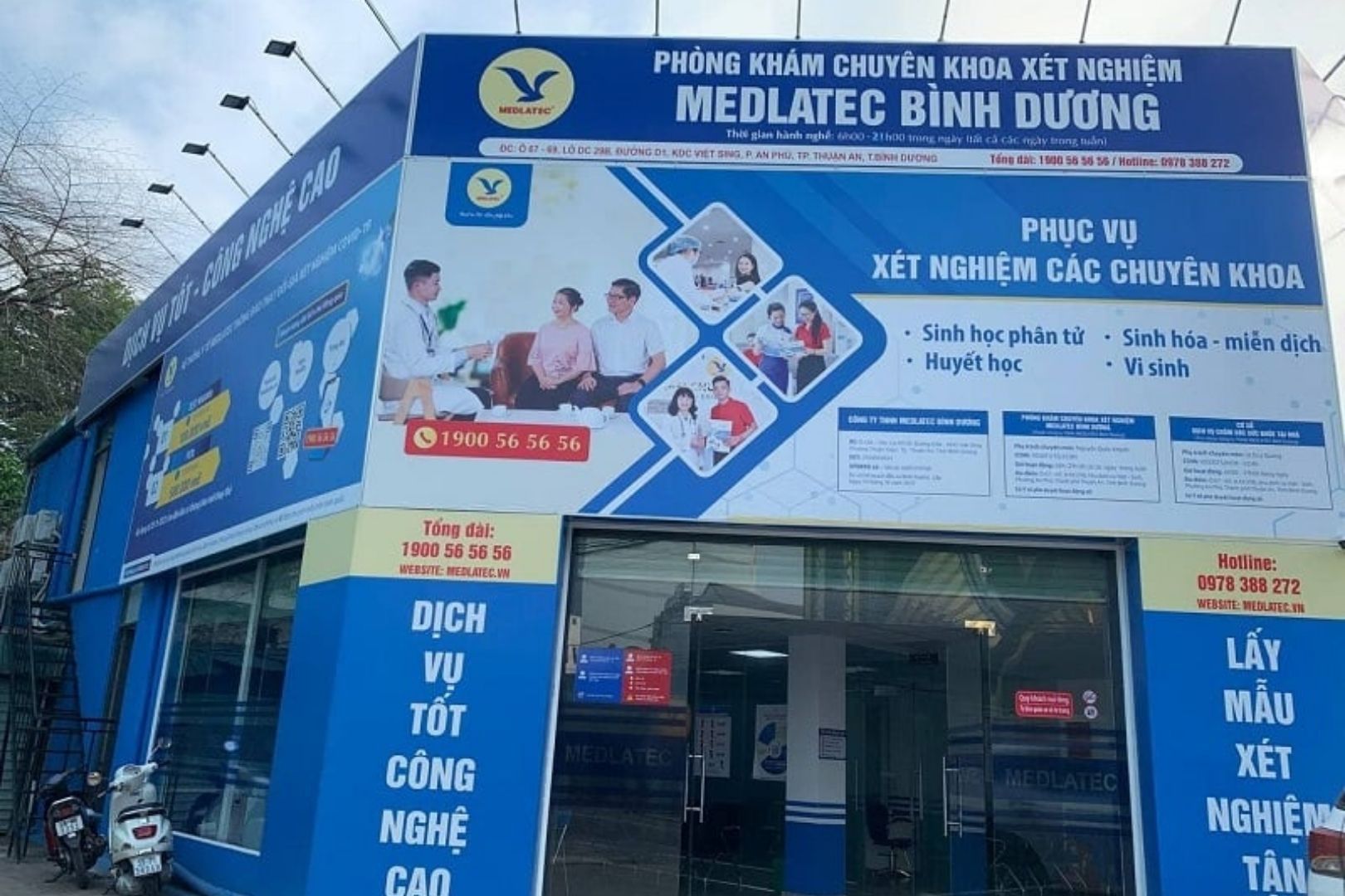 Trung tâm Xét nghiệm Medlatec sở hữu nhiều cơ sở trên toàn quốc