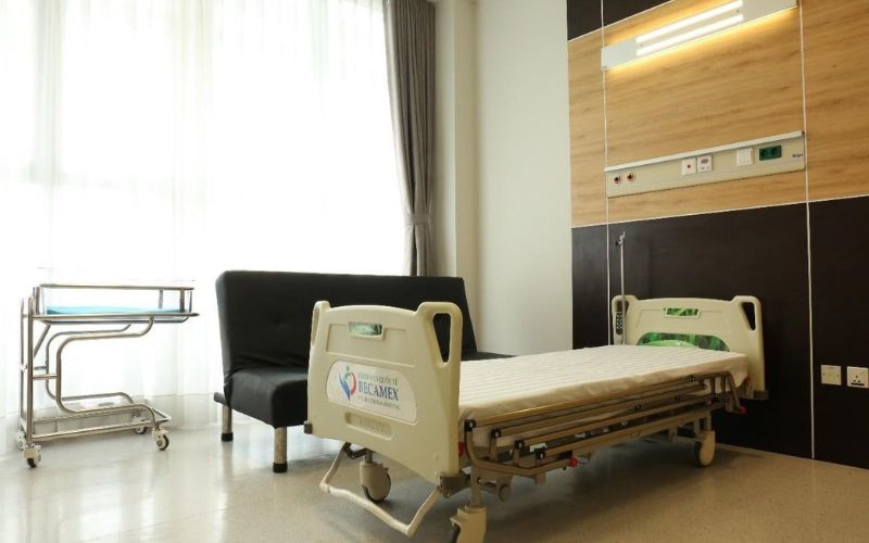 Bệnh viện Quốc tế Becamex có không gian sạch sẽ và hiện đại