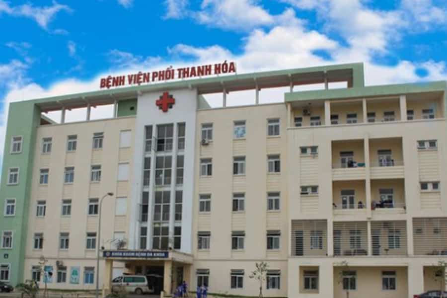 Khuôn viên và cơ sở hạ tầng hiện đại tại Bệnh viện Phổi Thanh Hóa