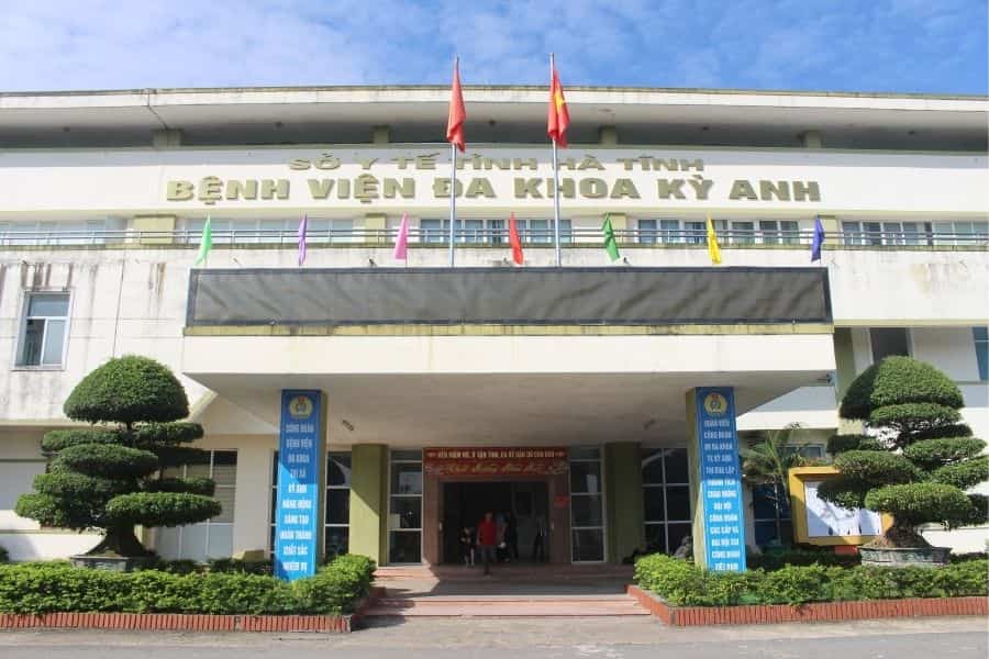Bệnh viện Đa khoa thị xã Kỳ Anh phục vụ nhu cầu khám chữa bệnh của người dân địa phương và khu vực lân cận