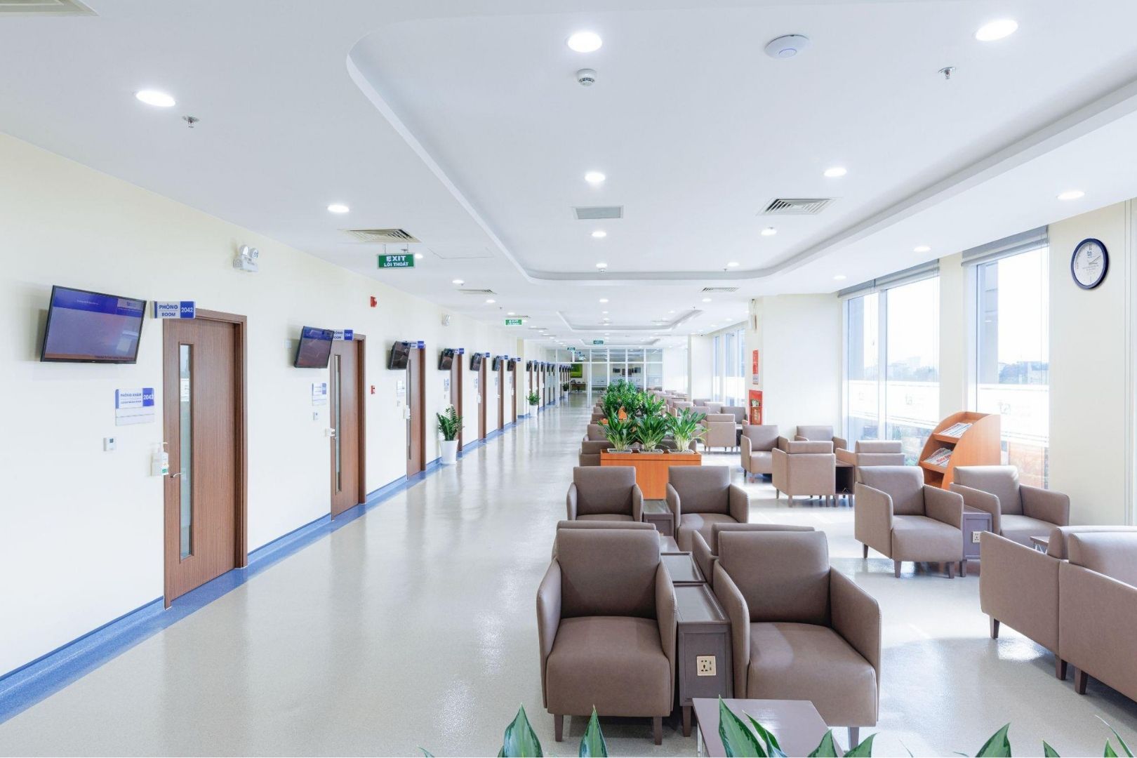 Không gian khám chữa bệnh tại Bệnh viện Đa khoa Tâm Anh