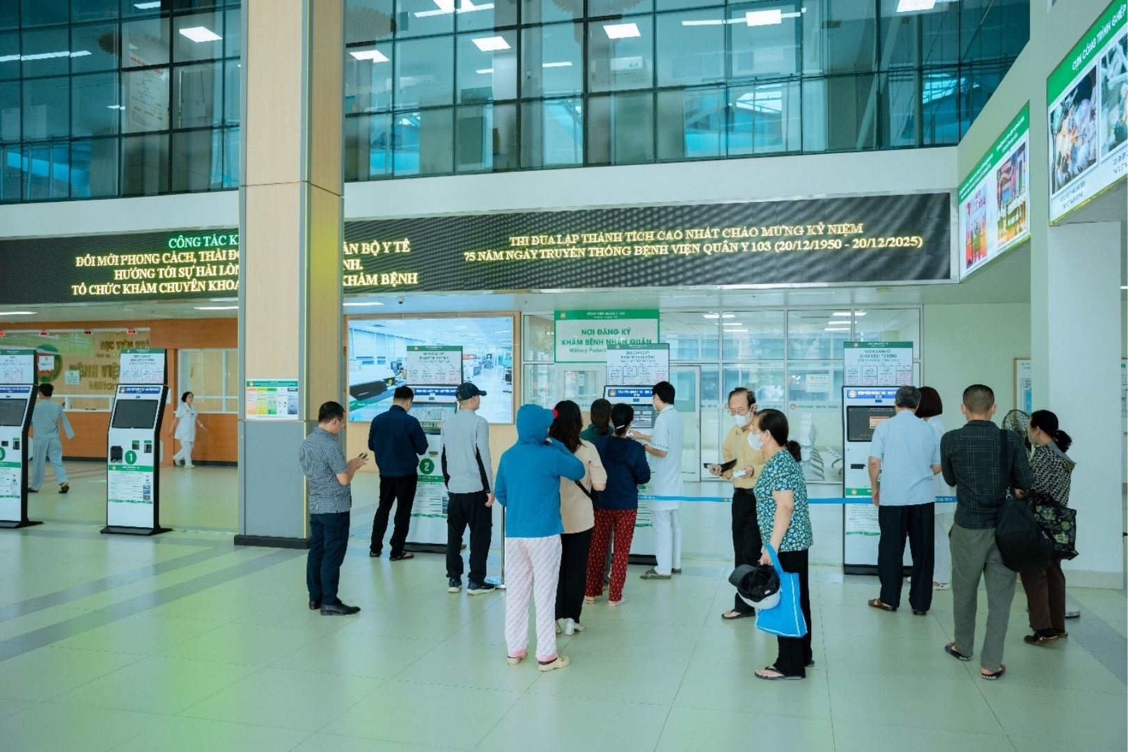 Bệnh viện Quân y 103 có áp dụng khám BHYT