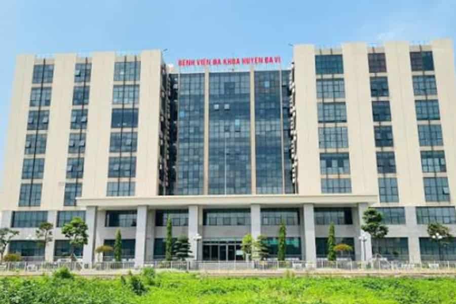 Bệnh viện nằm tại xã Vật Lại, huyện Ba Vì, thành phố Hà Nội