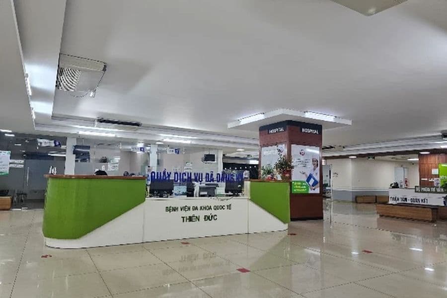 Bệnh viện Đa khoa Quốc tế Thiên Đức cung cấp đa dạng dịch vụ khám chữa bệnh và chăm sóc sức khỏe