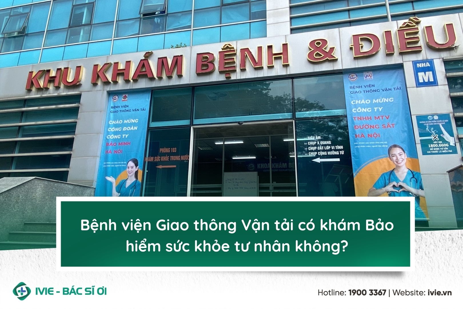 Bệnh viện Giao thông Vận tải có khám Bảo hiểm sức khỏe tư...