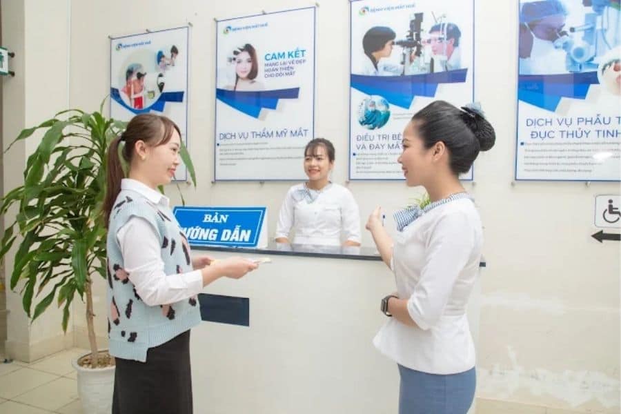 Bệnh viện Mắt Huế có tiếp nhận khám bảo hiểm y tế