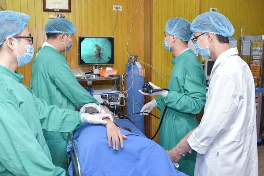 Nội soi với trang thiết bị hiện đại tại Bệnh viện Đa khoa Medlatec