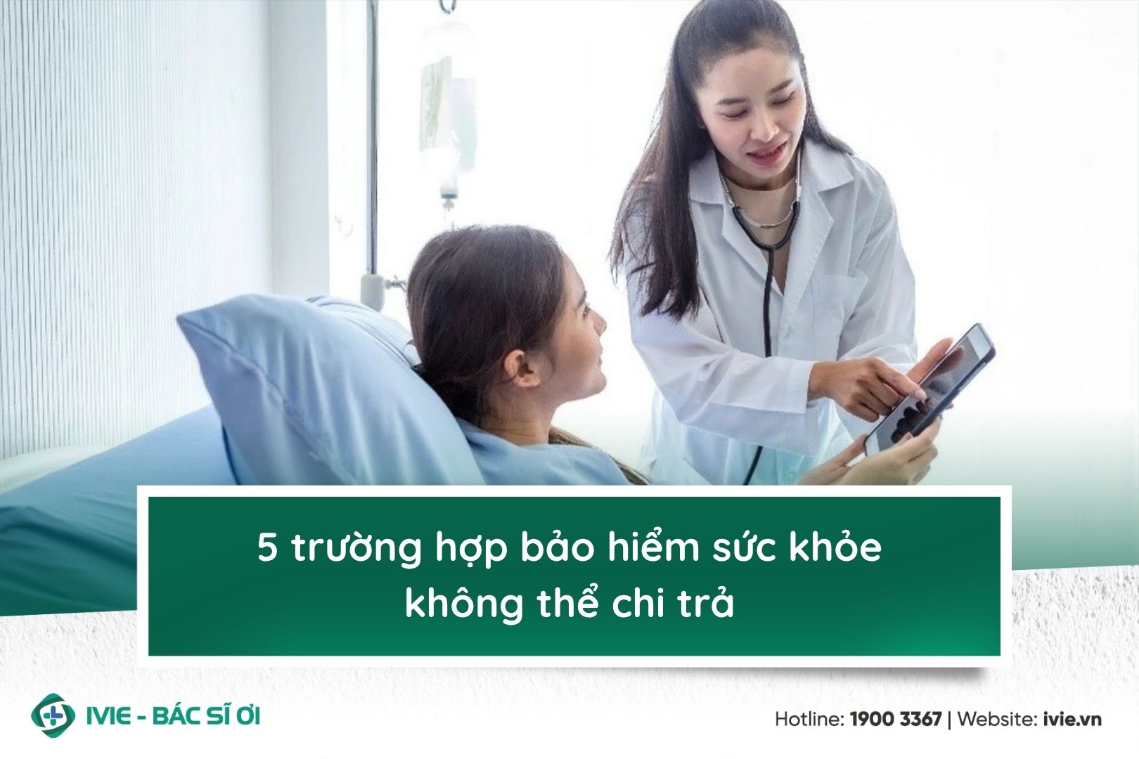 5 trường hợp bảo hiểm sức khỏe không thể chi trả