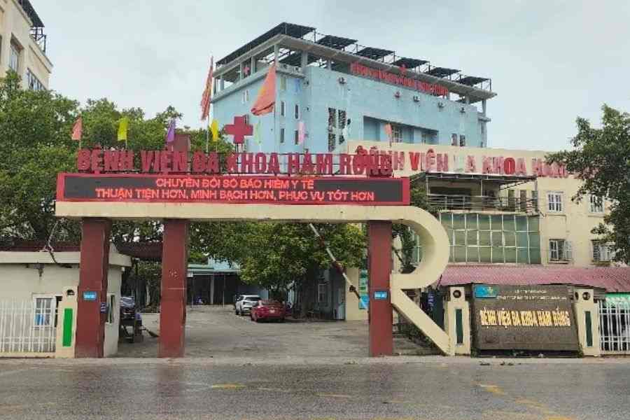 Bệnh viện Đa khoa Hàm Rồng (Ảnh: Google Maps)