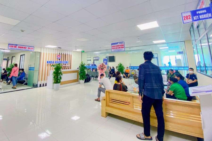 Bệnh viện Đa khoa Đông Anh có quy mô từ 500-800 giường bệnh