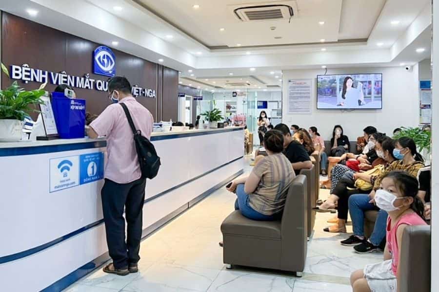 Hướng dẫn khám bảo hiểm tại Bệnh viện Mắt Việt - Nga