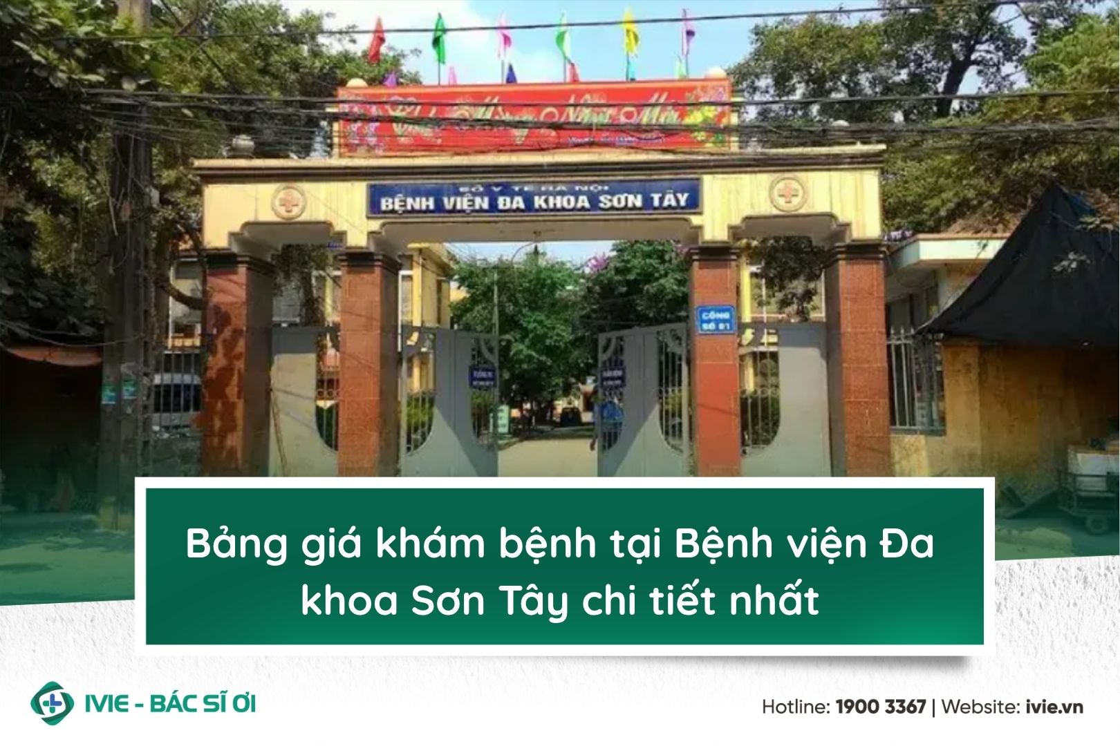 Bảng giá khám bệnh tại Bệnh viện Đa khoa Sơn Tây chi tiết...