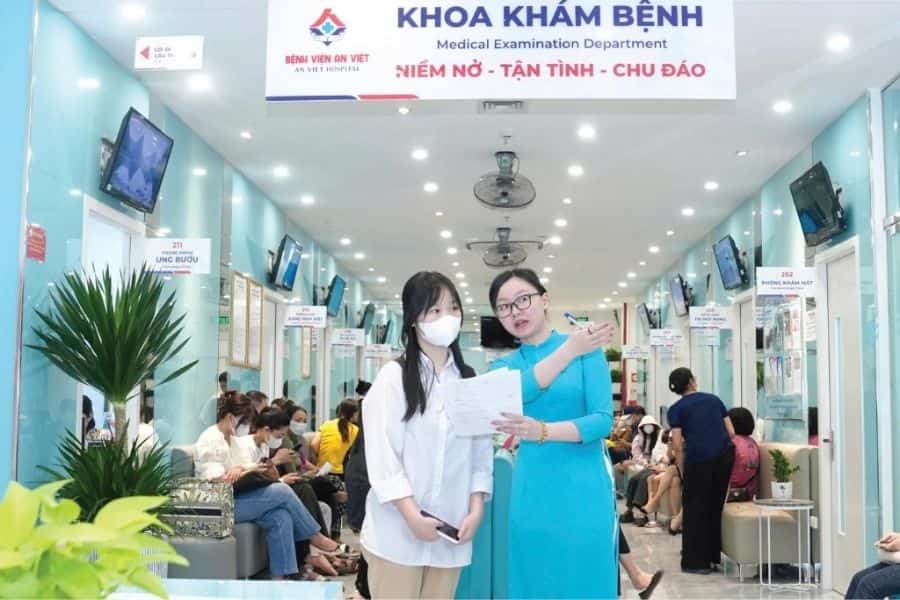 Đặt lịch khám mề đay tại Bệnh viện An Việt