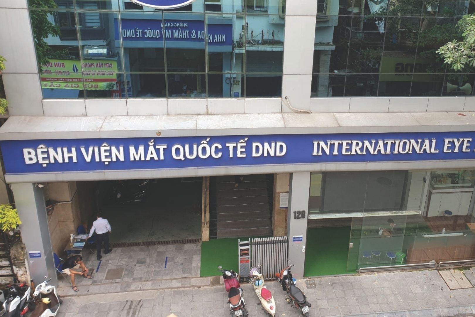 Hệ thống cơ sở của Bệnh viện Mắt Quốc tế DND trải dài nhiều tỉnh thành