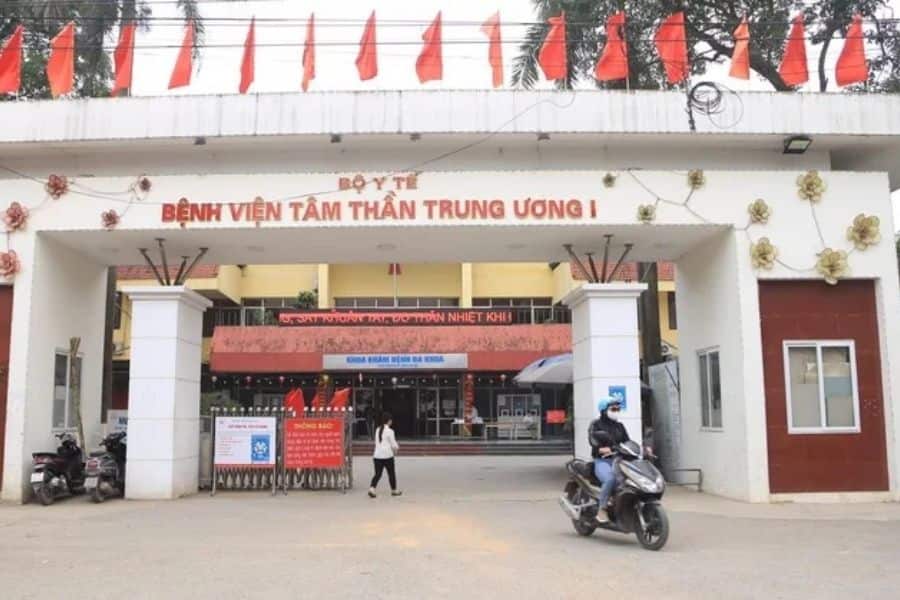 Bệnh viện Tâm thần Trung ương 1 là cơ sở chuyên khoa tâm thần lớn tại Hà Nội