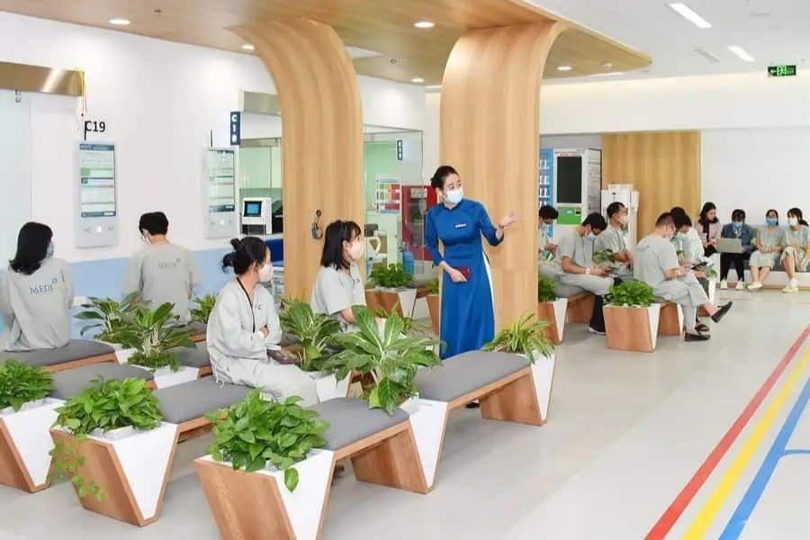 Không gian thăm khám hiện đại tại Tổ hợp Y tế Mediplus