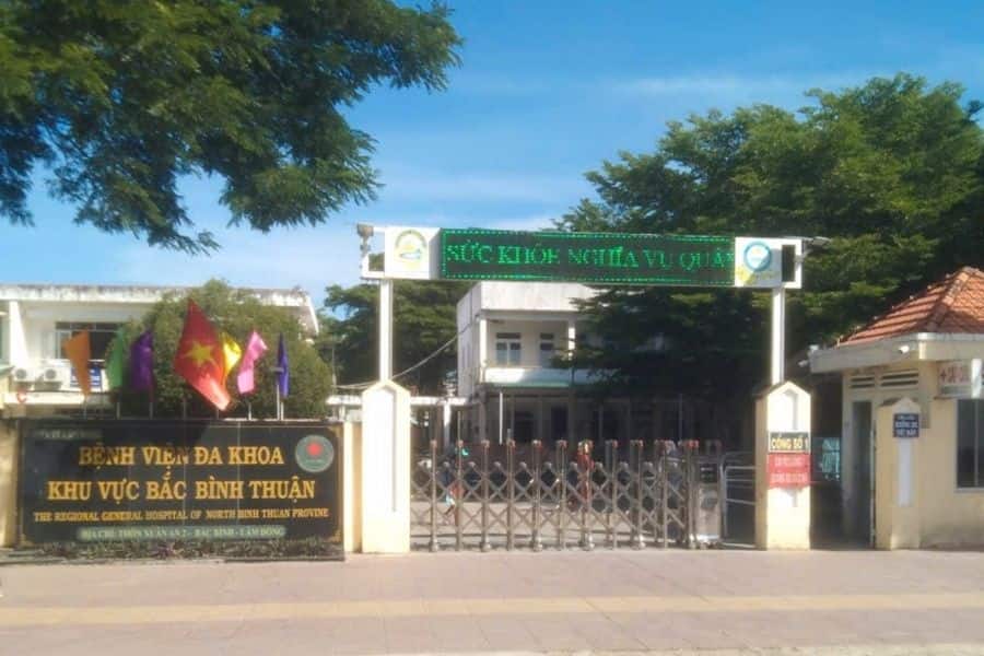 Tổng quan về Bệnh viện Đa khoa khu vực Bắc Bình Thuận (Ảnh: VOV)