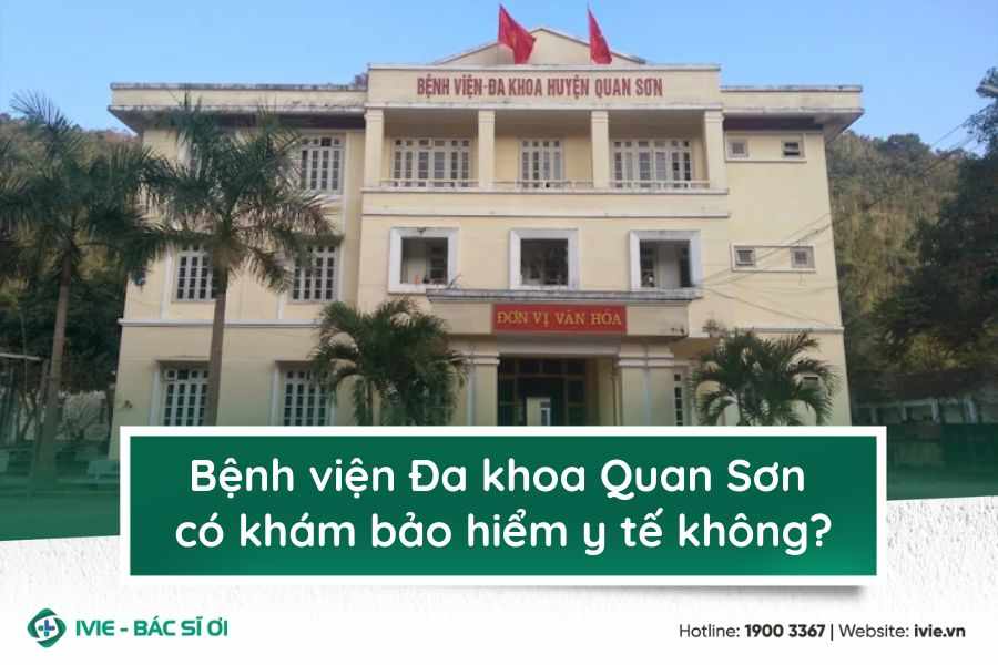 Bệnh viện Đa khoa Quan Sơn có khám bảo hiểm y tế không?
