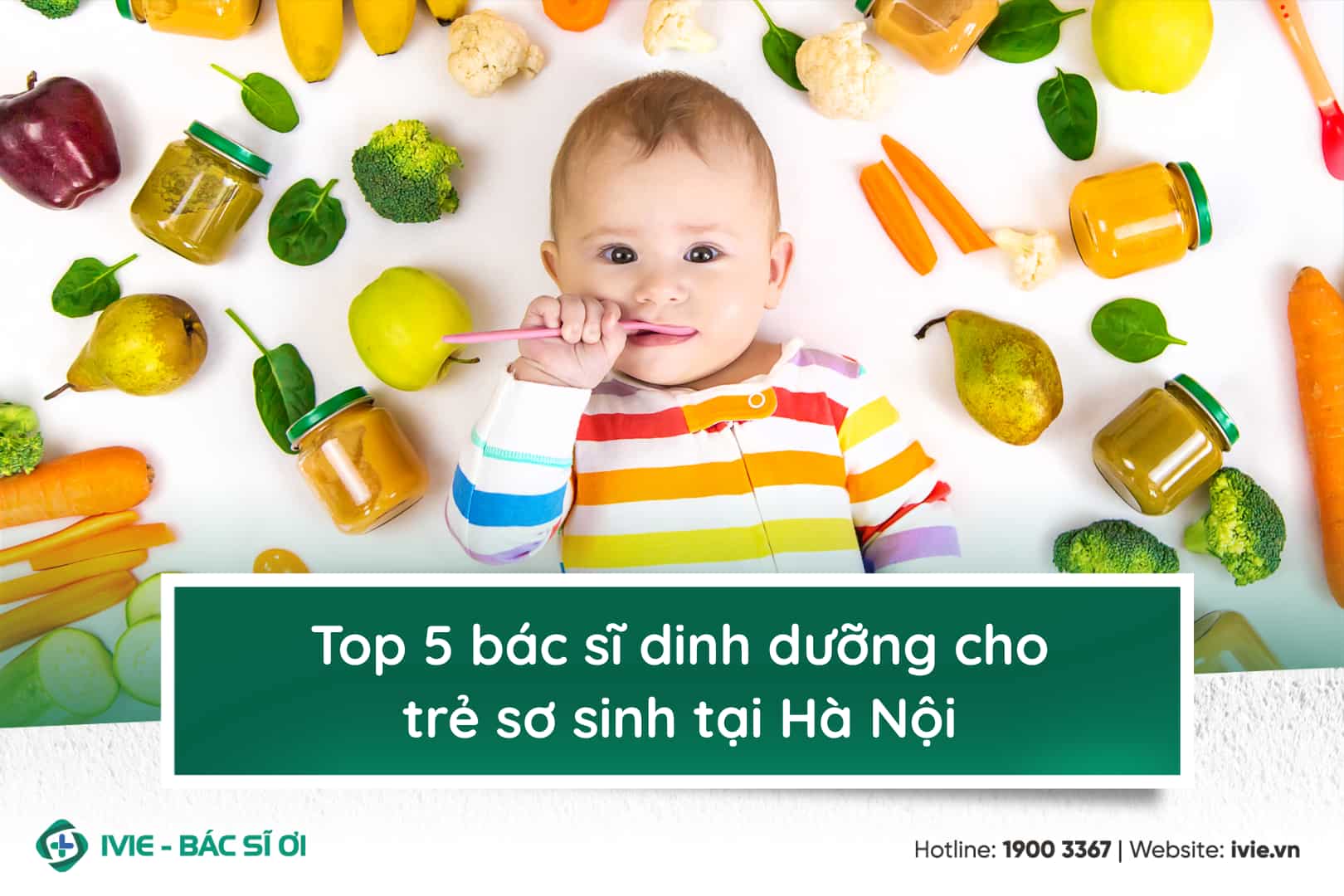 Top 5 bác sĩ dinh dưỡng cho trẻ sơ sinh tại Hà Nội