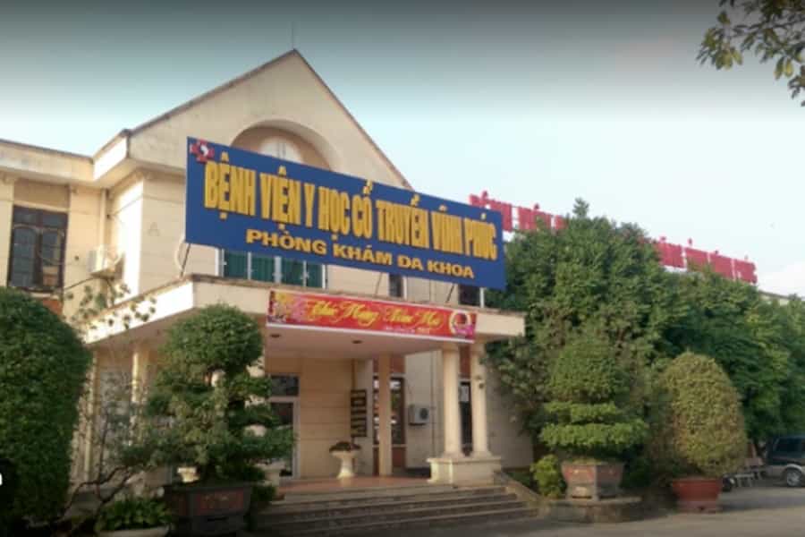Bệnh viện Y dược cổ truyền Vĩnh Phúc là bệnh viện chuyên khoa hạng II