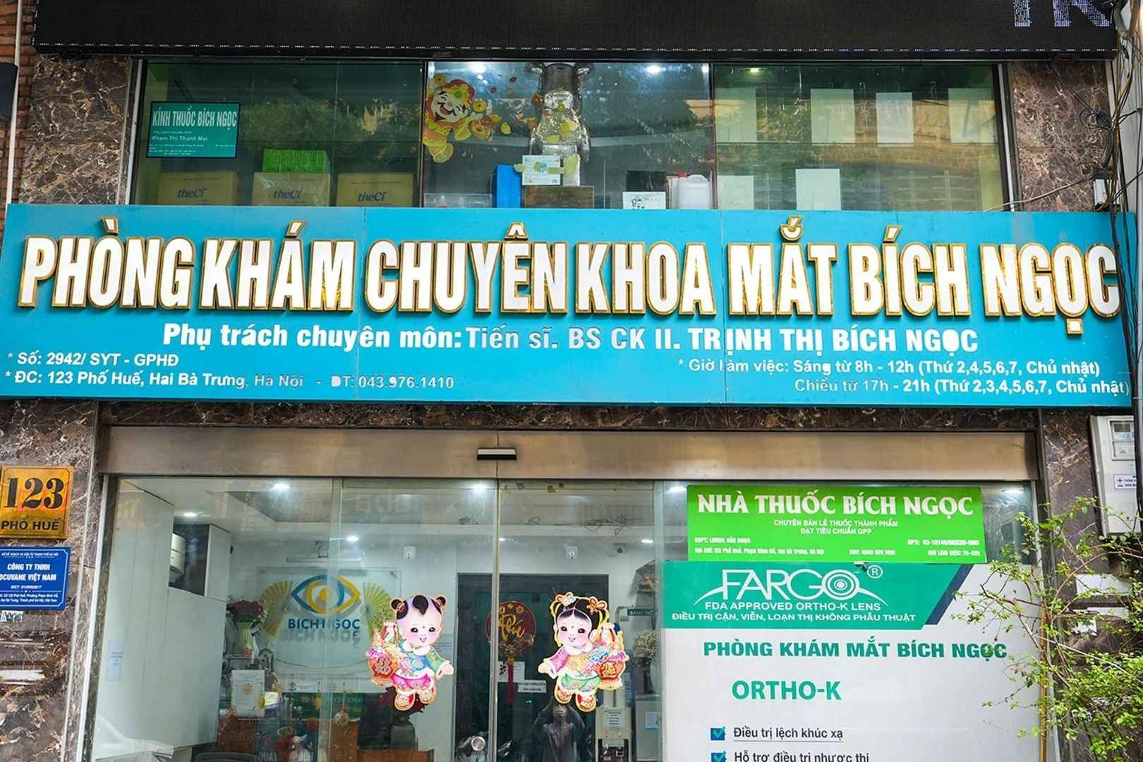 Giới thiệu về cơ sở kính thuốc Bích Ngọc