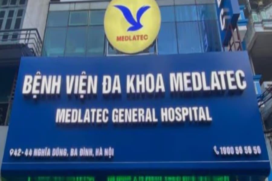 Hệ thống phòng khám, bệnh viện của MEDLATEC là một trong những mạng lưới y tế tư nhân uy tín ở Việt Nam