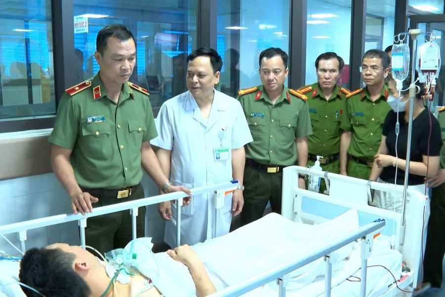Bệnh viện Công an tỉnh Thanh Hóa chuyên phục vụ khám chữa bệnh cho cán bộ, chiến sĩ công an toàn tỉnh và nhân dân trên địa bàn