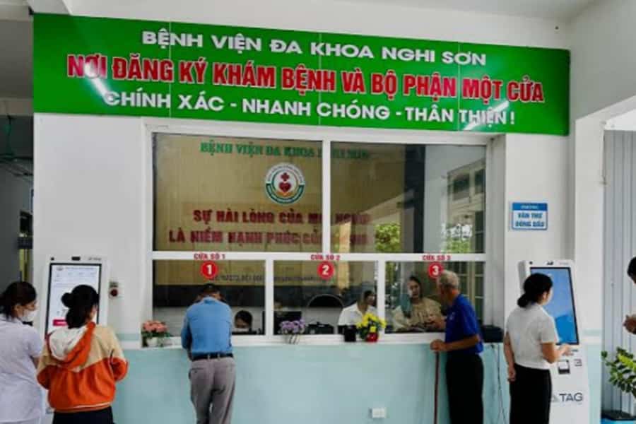 Không gian khám chữa bệnh hiện đại tại Bệnh viện Đa khoa khu vực Nghi Sơn
